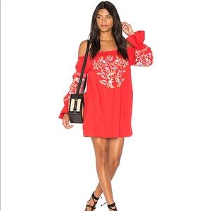 NWT Free People Fleur De Jour Mini Dress